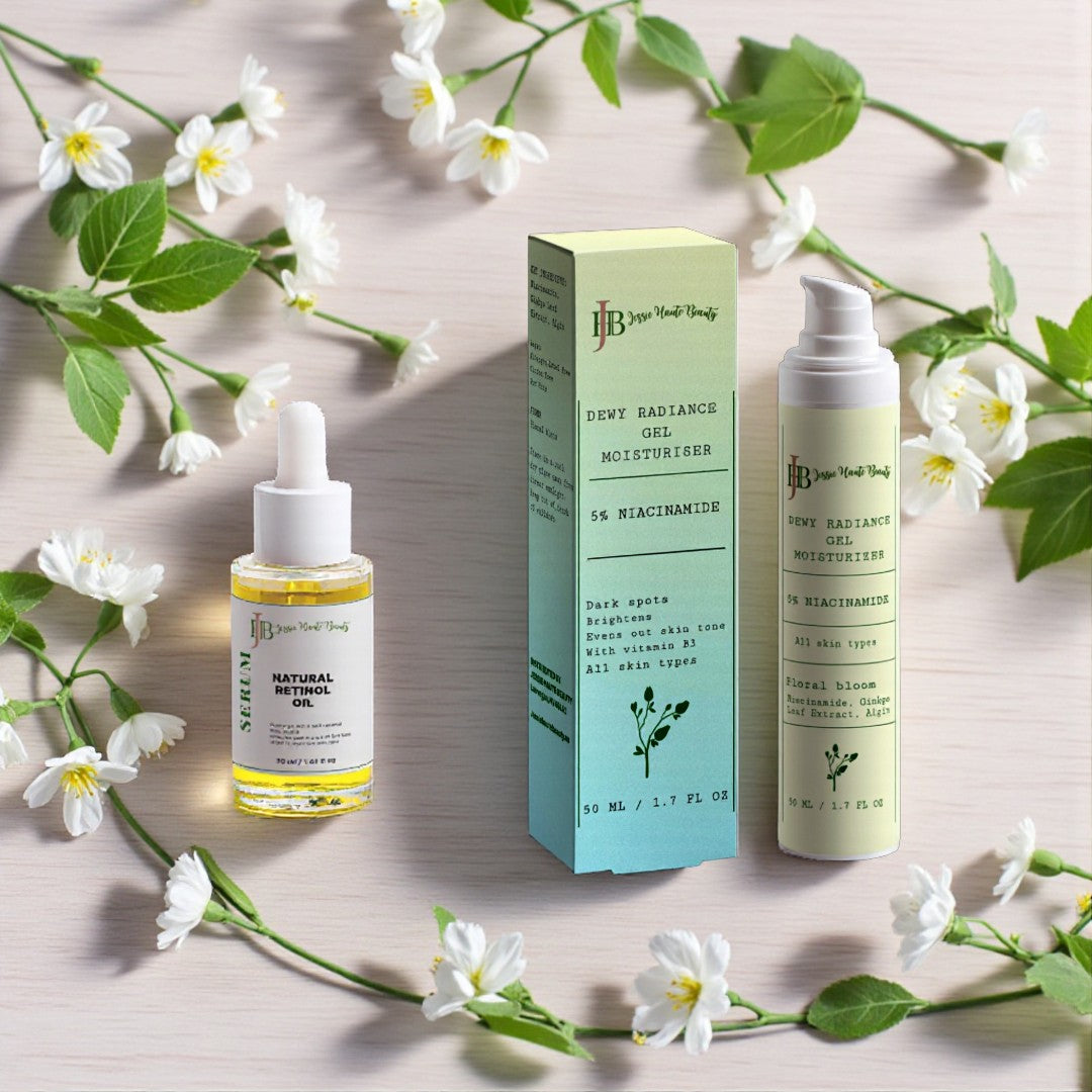 Age-Defying Duo: 5% Niacinamide + Natural Retinol Oil for Youthful, Radiant Skin