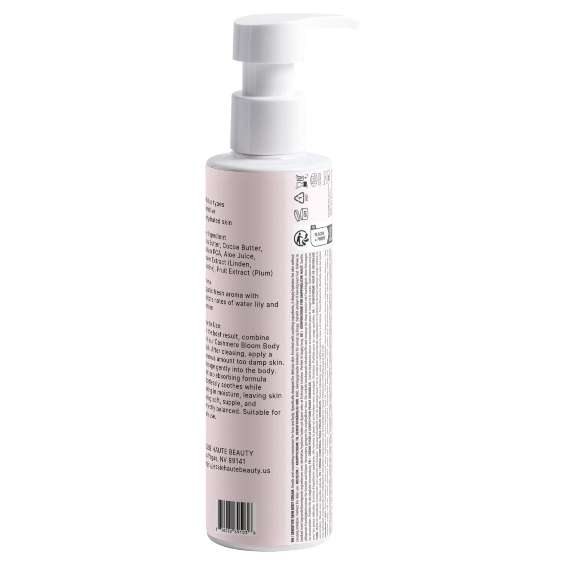 Bottle with a label on a white background