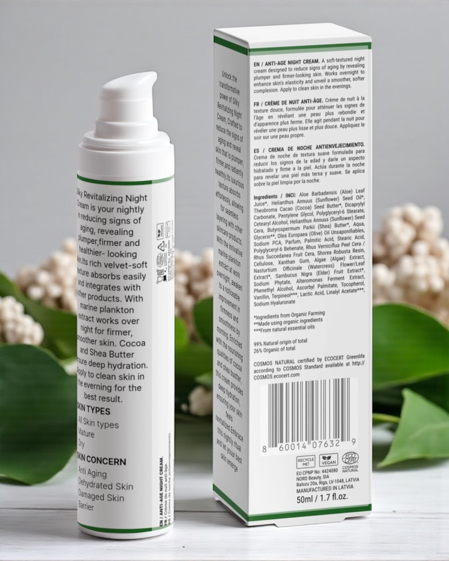 Silky Revitalizing PM Cream
