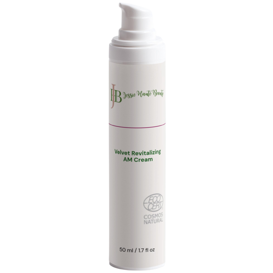 White cream bottle with text on a white background