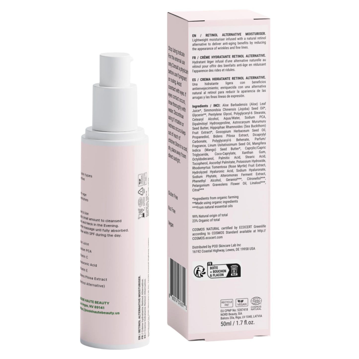 Bidens Pilosa Anti-Aging Retinol Moisturizer 50 ml / 1.7 fl oz