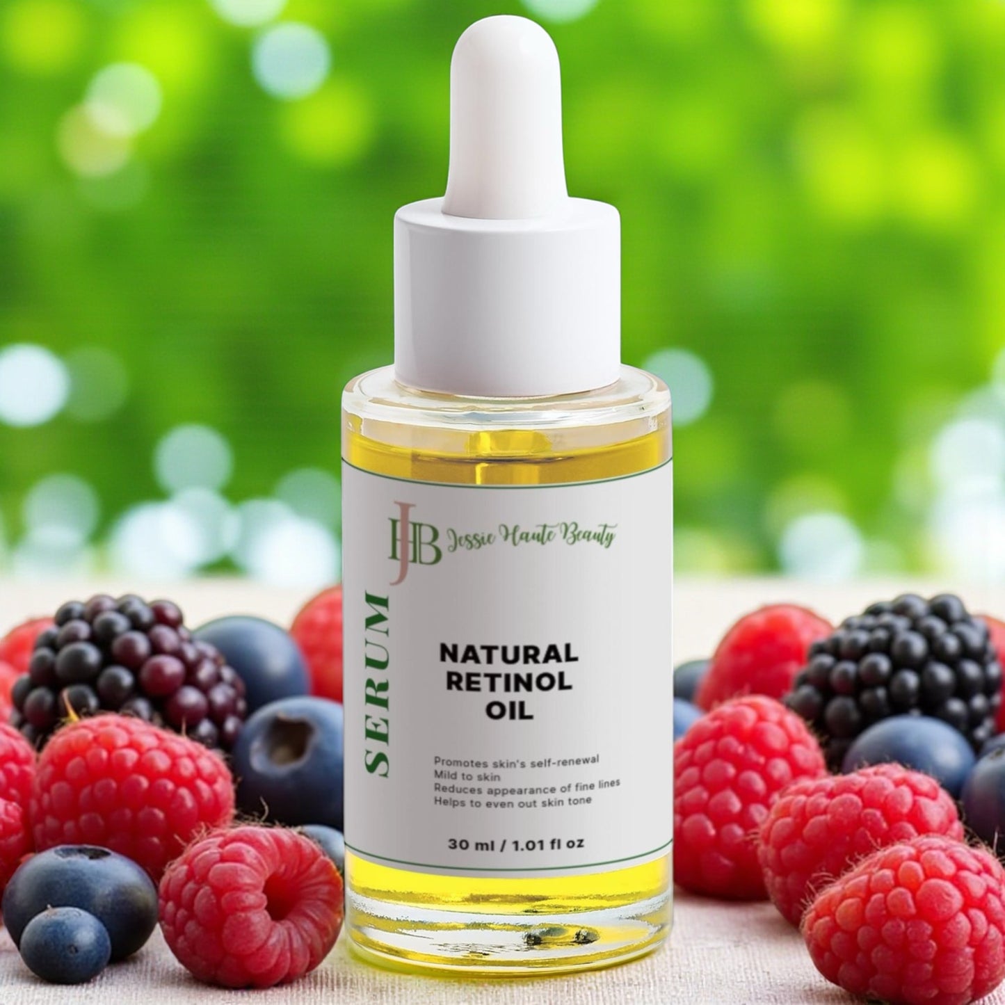 Natural Retinol Oil Serum - Bakuchiol Anti-Aging Face Serum 30ml 1.01 fl oz