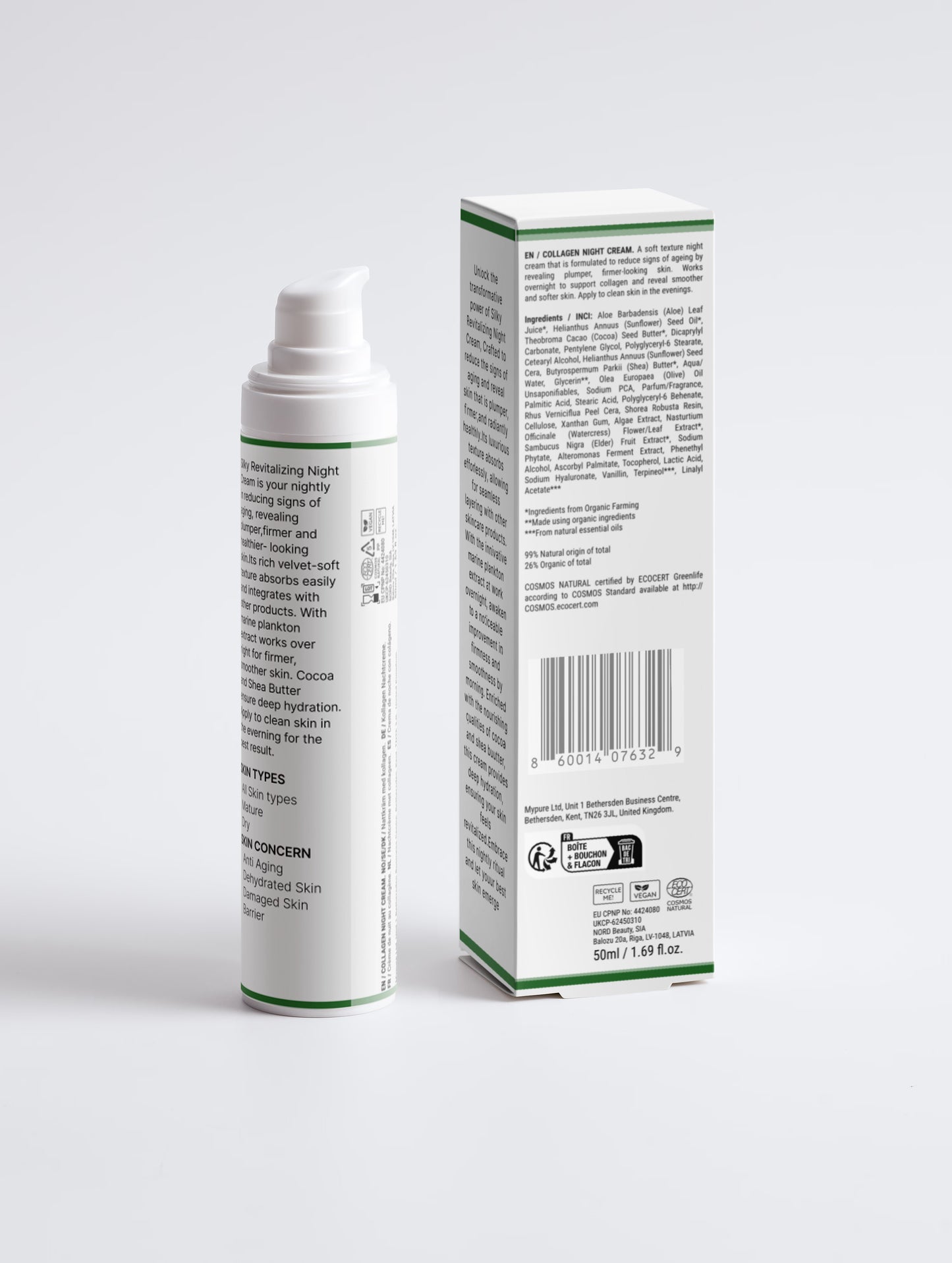 Silky Revitalizing PM Cream 50ml /1.7 fl oz