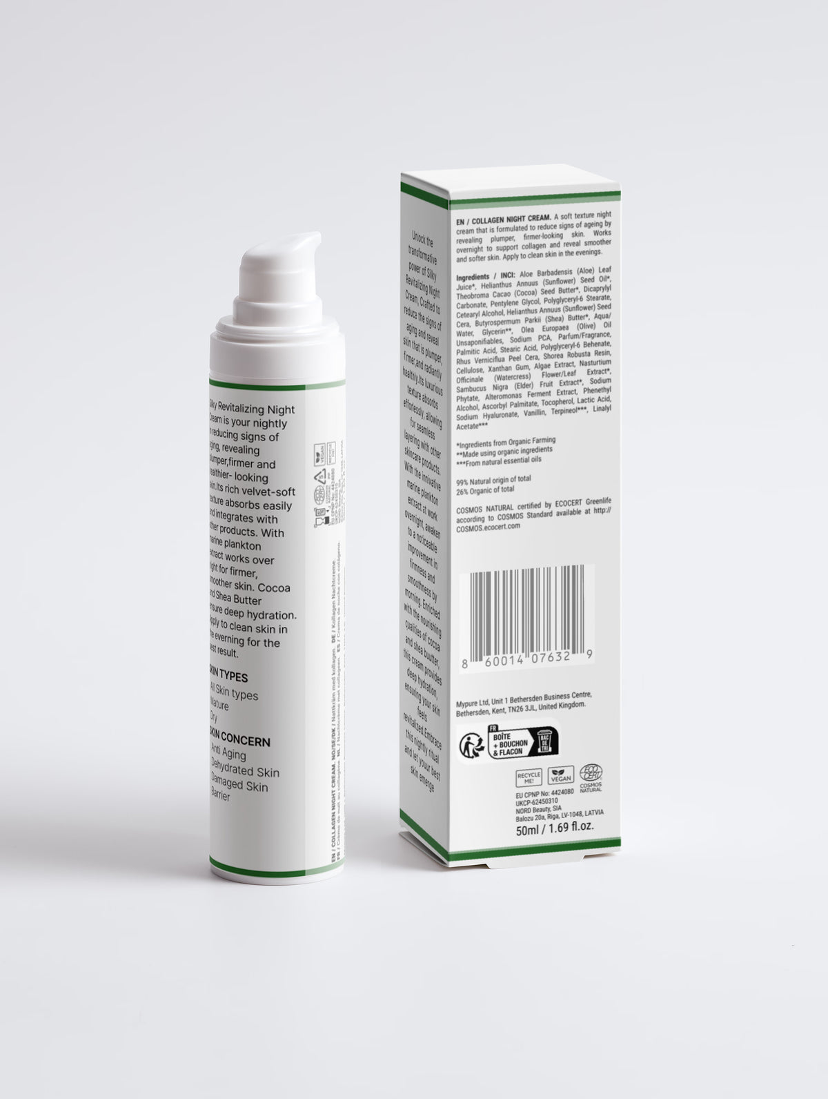 Silky Revitalizing PM Cream 50ml /1.7 fl oz